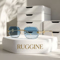 RUGGINE Blue Gold Prestige Sunglasses