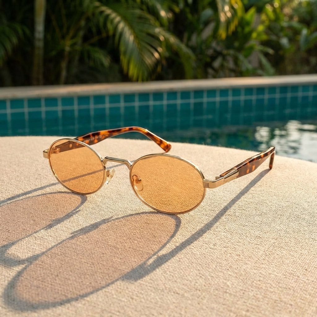 OVAL GOLD 6090 ORANGE GOLD