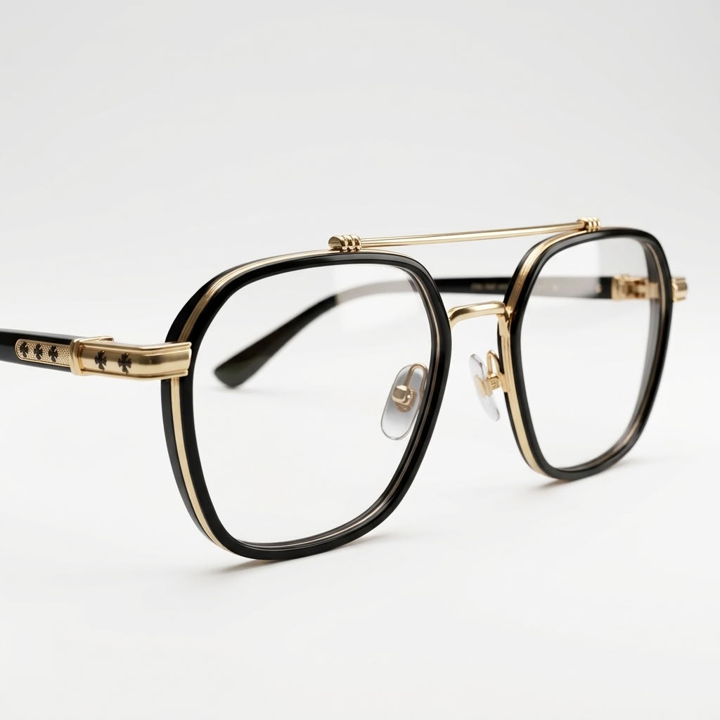 Royal Croc Golden Black Clear
