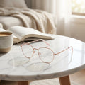 Rose Gold Clear Hexa