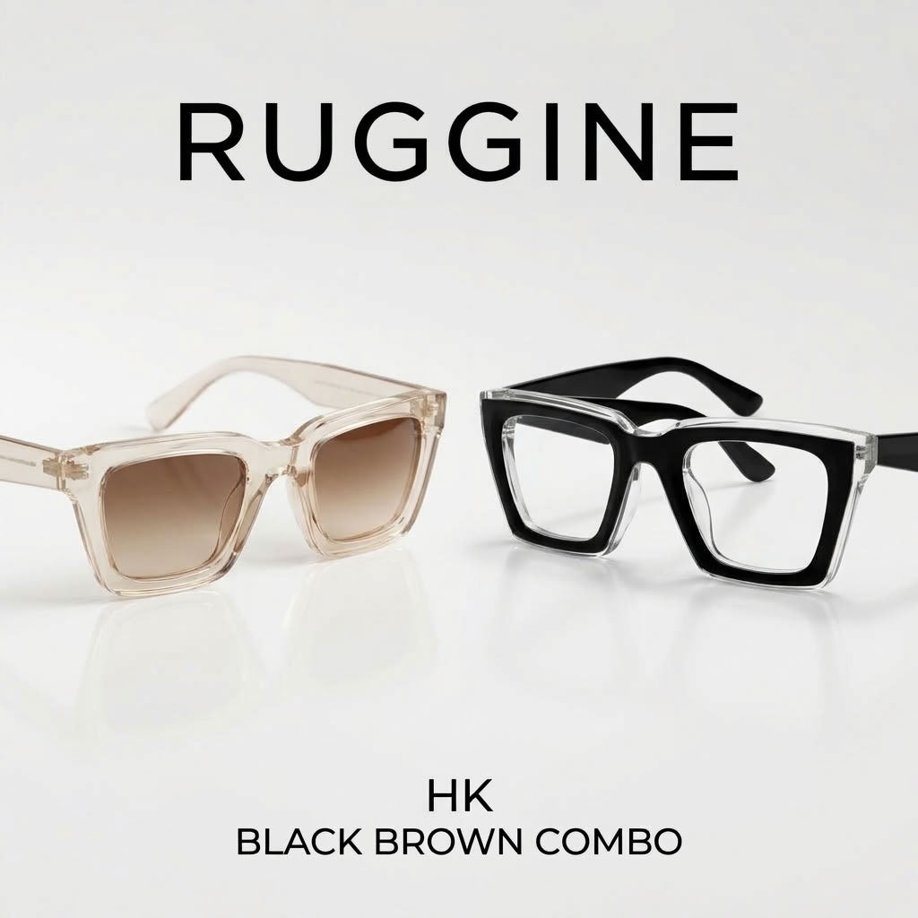 HK Black Clear Brown Combo