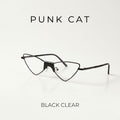 Punk Cat Black Clear