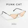 Punk Cat Silver Orange