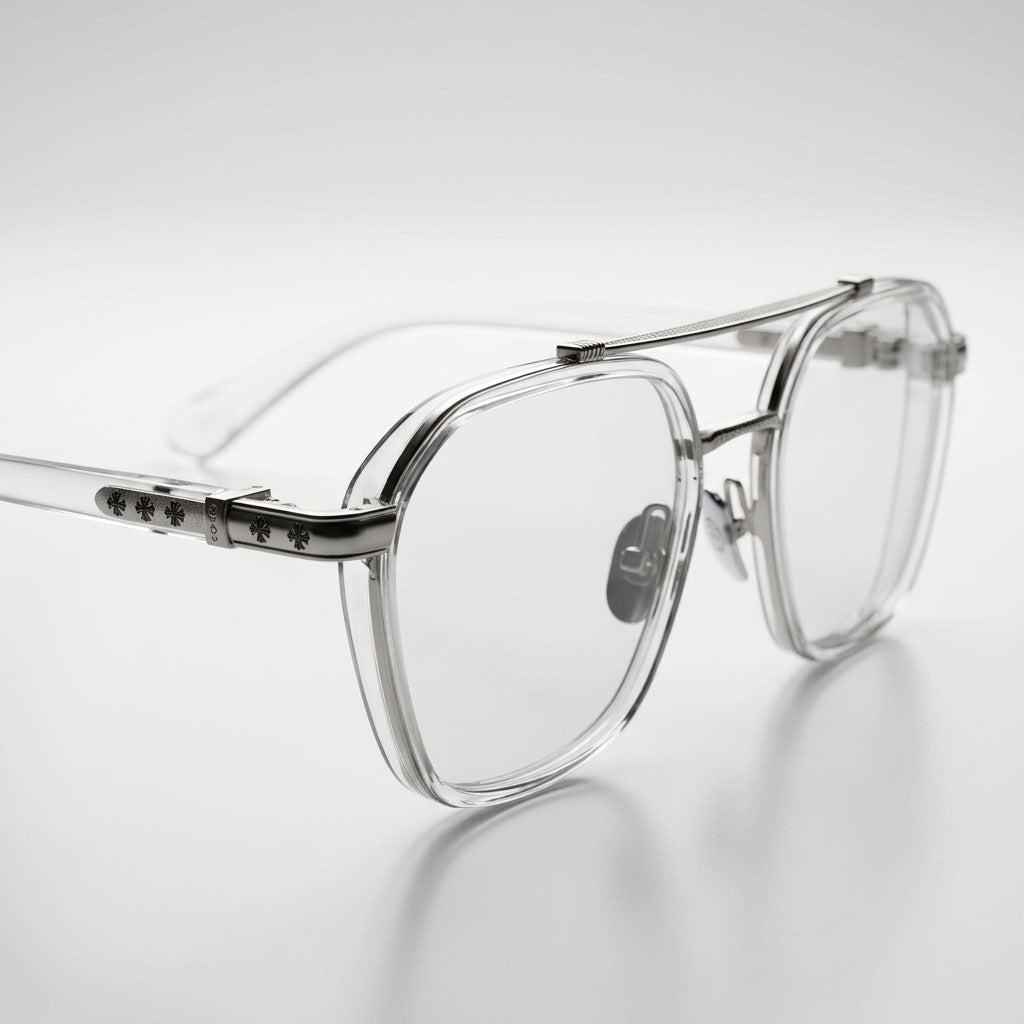 Royal Croc Silver Clear