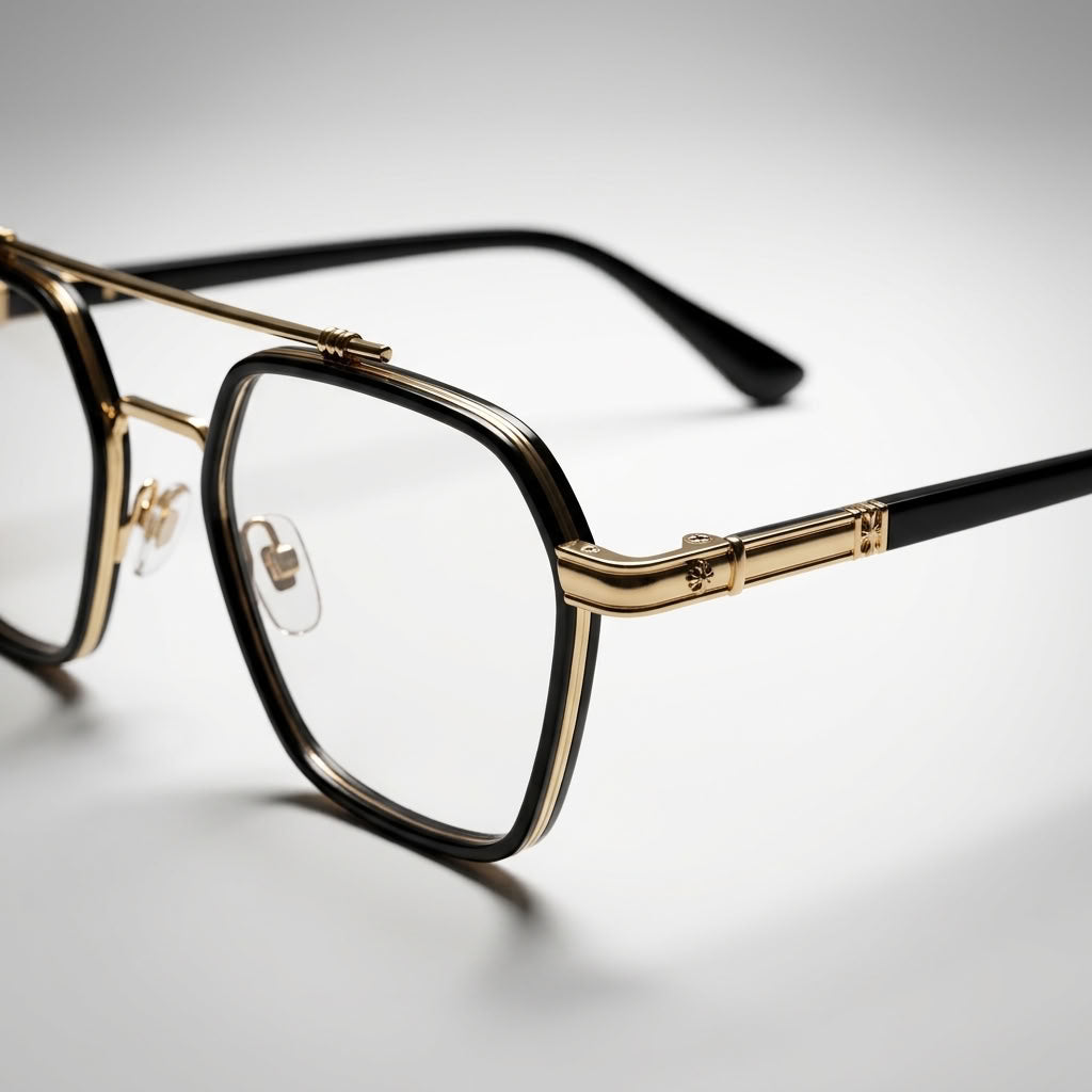 Royal Croc Golden Black Clear