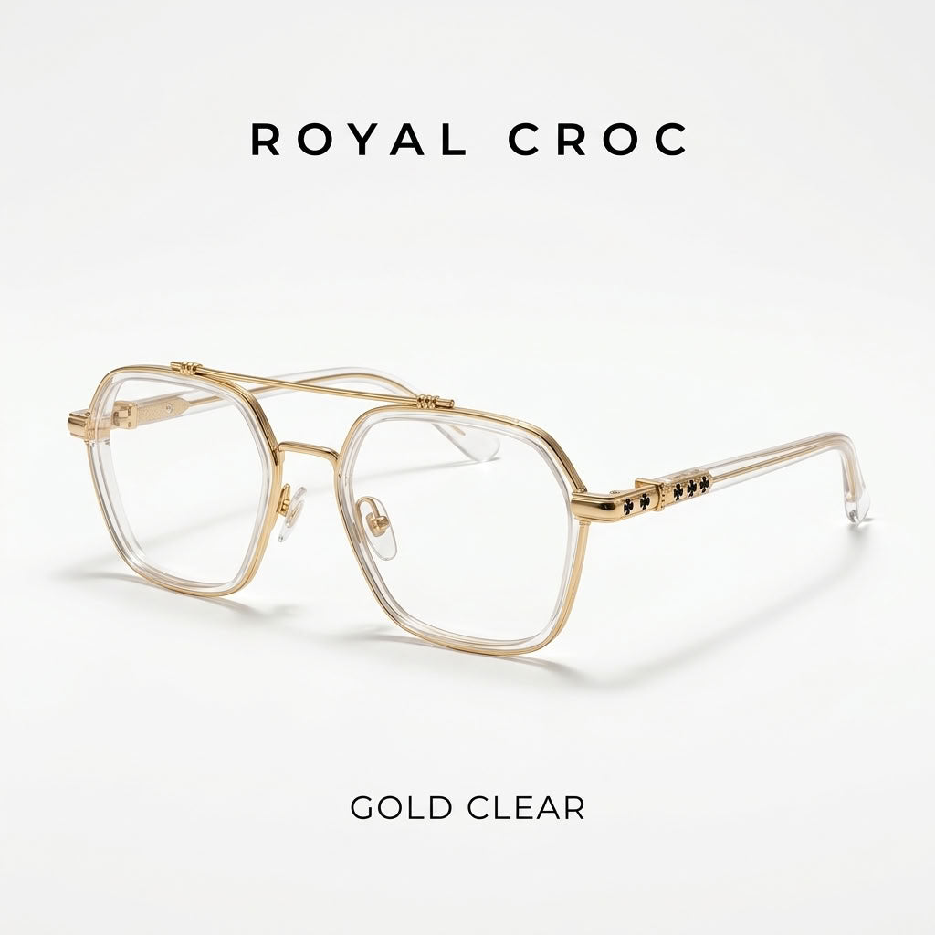 Royal Croc Gold clear