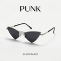 Punk Cat Silver Black
