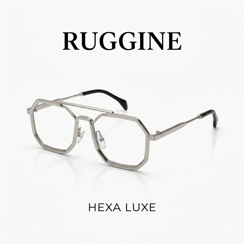 RUGGINE Hexa Luxe  Silver Clear