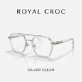 Royal Croc Silver Clear