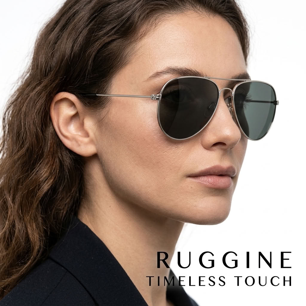 Aviator Silver Black