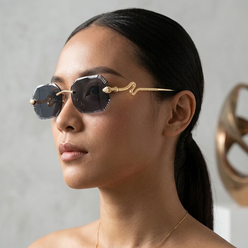 RUGGINE Black Gold Prestige Sunglasses