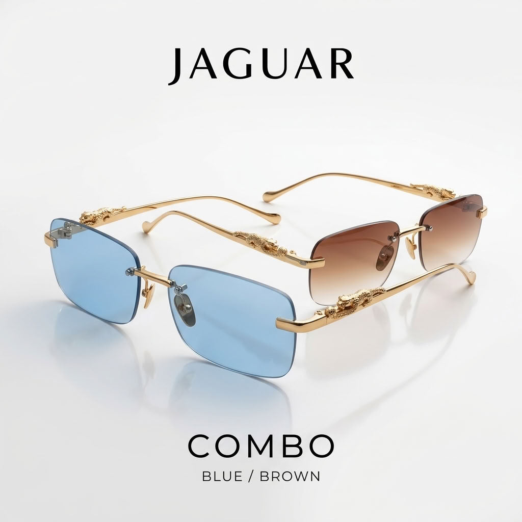 Jaguar Brown Blue combo