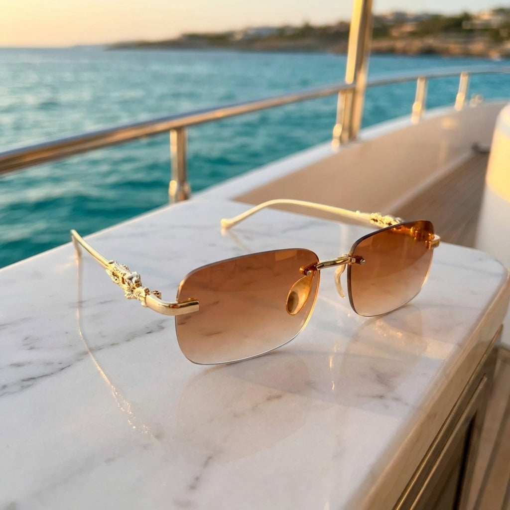 JAGUAR RIMLESS BROWN