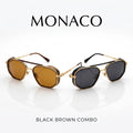 MONACO  BLACK BROWN COMBO
