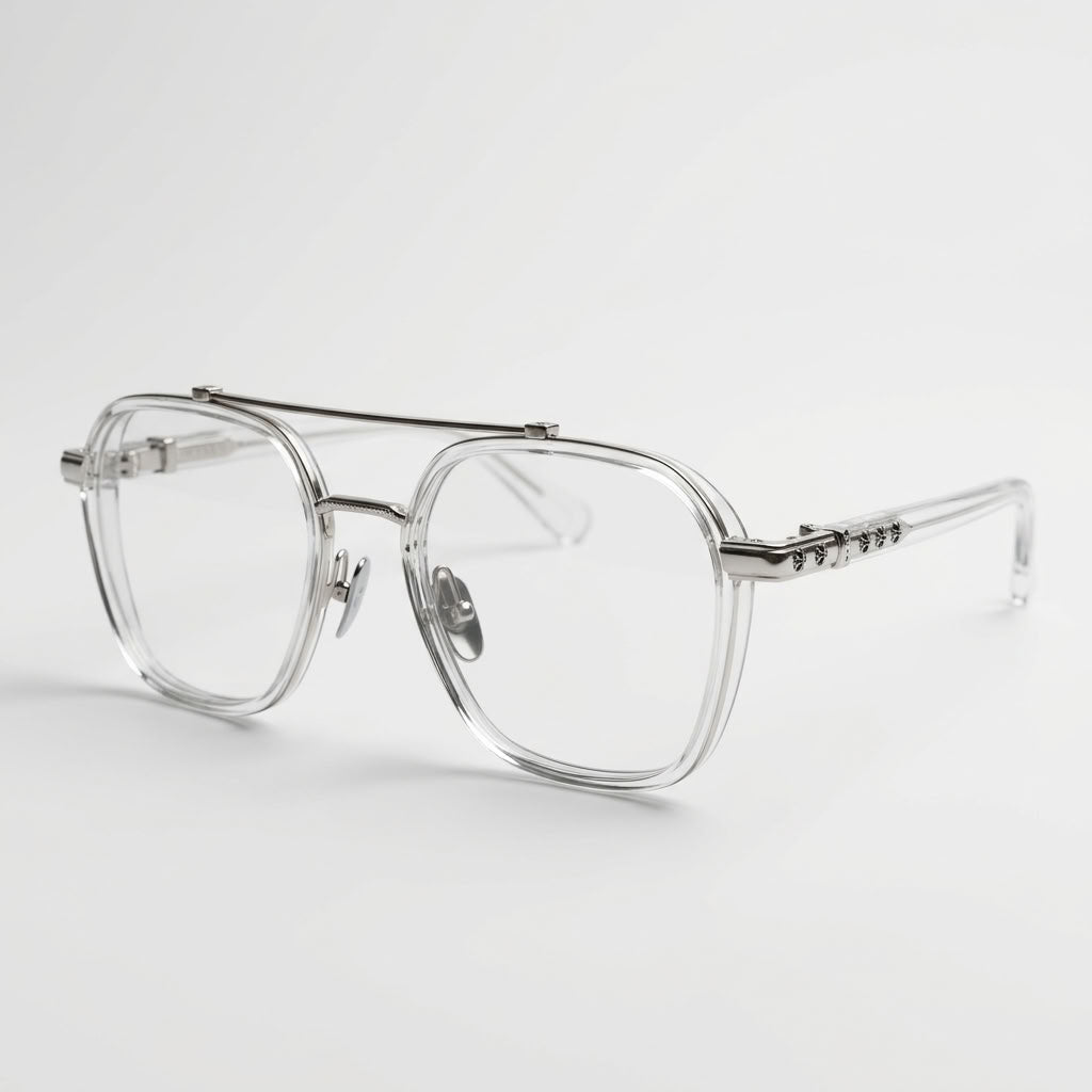 Royal Croc Silver Clear
