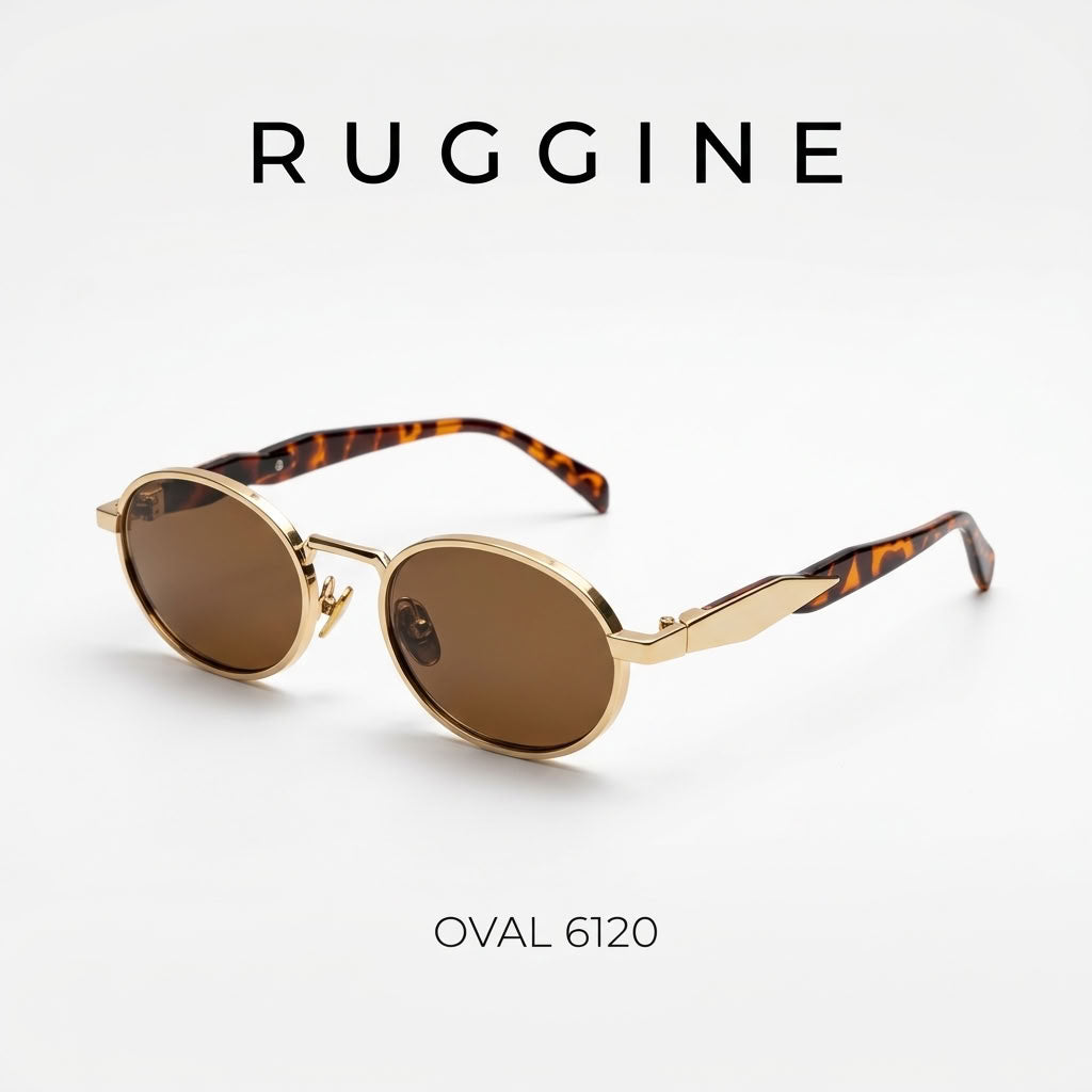 OVAL GOLD 6120 GOLDEN BROWN