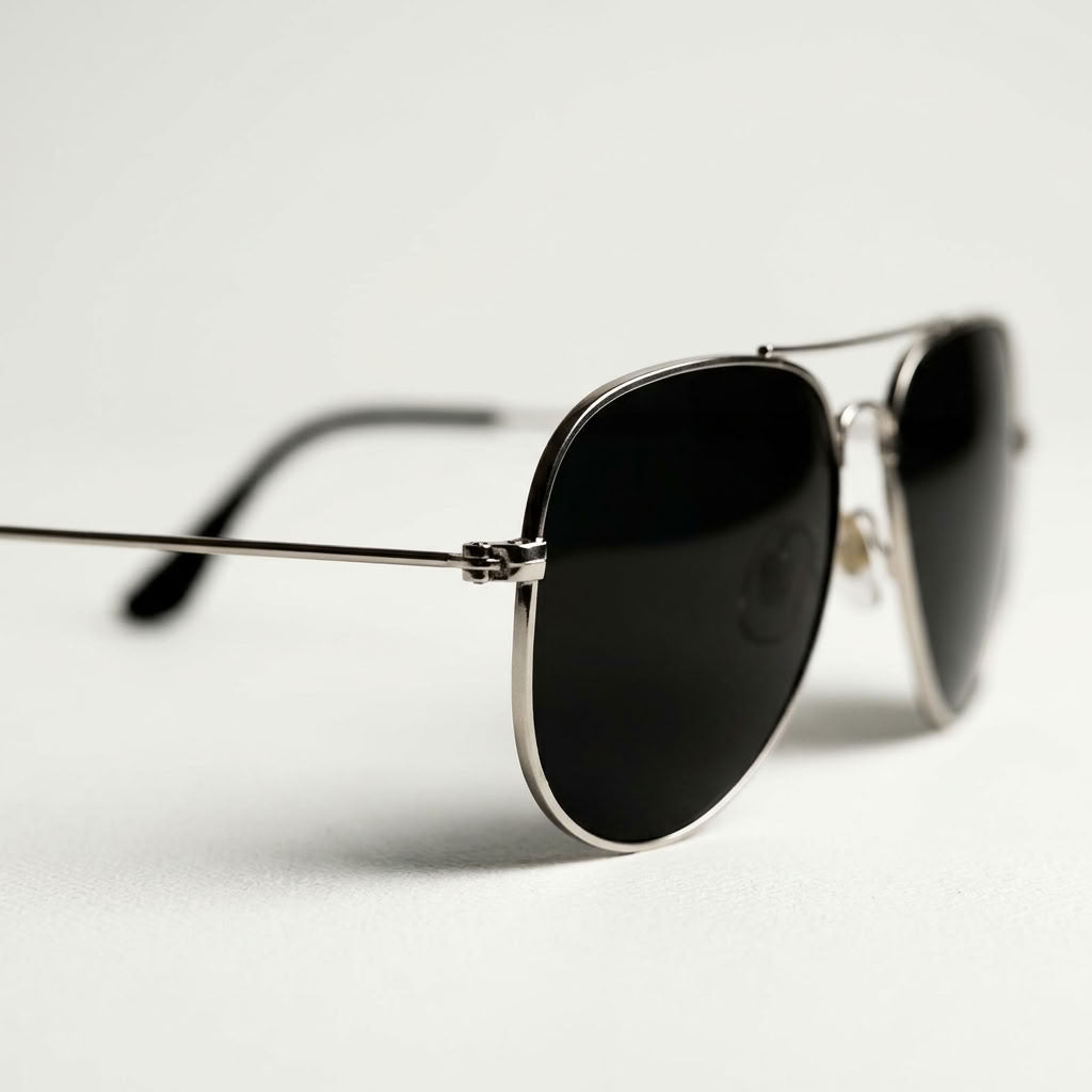 Aviator Silver Black