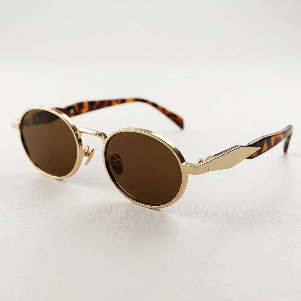 OVAL GOLD 6120 GOLDEN BROWN