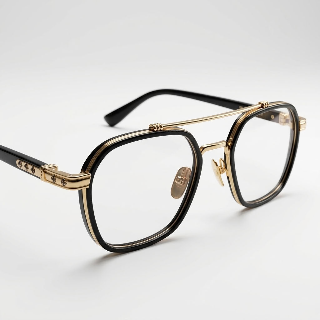 Royal Croc Golden Black Clear