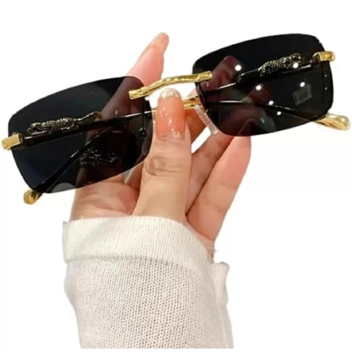 JAGUAR RIMLESS GOLDEN BLACK
