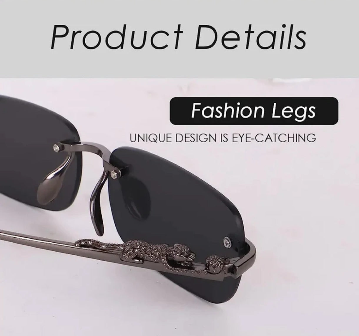 JAGUAR RIMLESS SILVER