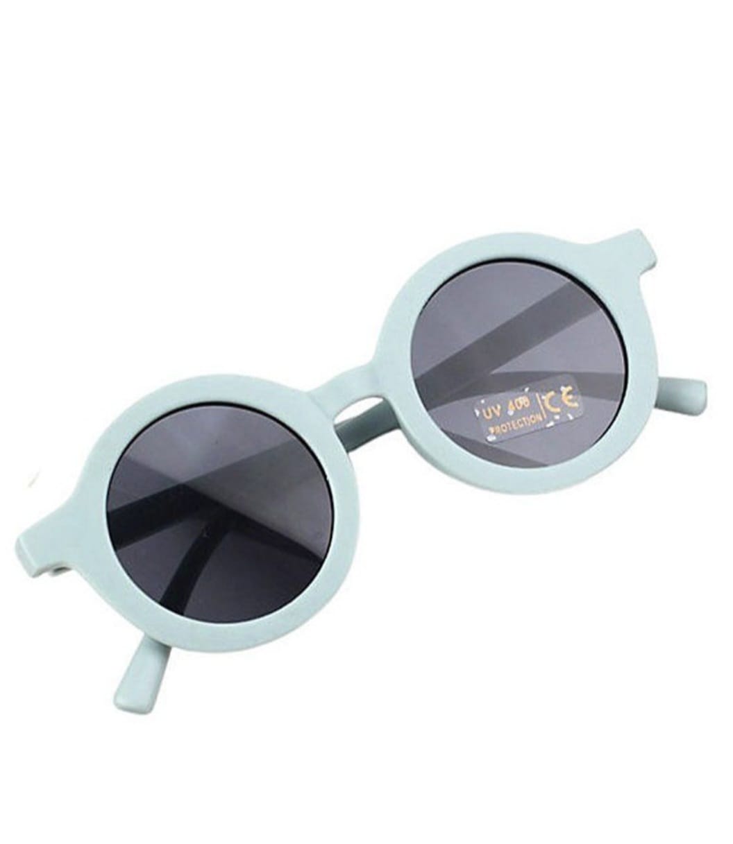 BABY ROUND PIRO Kids Sunglasses Sky Blue