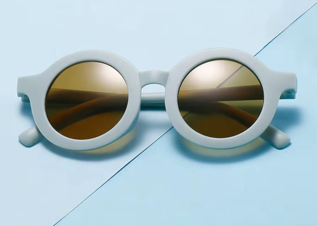 BABY ROUND PIRO Kids Sunglasses Sky Blue