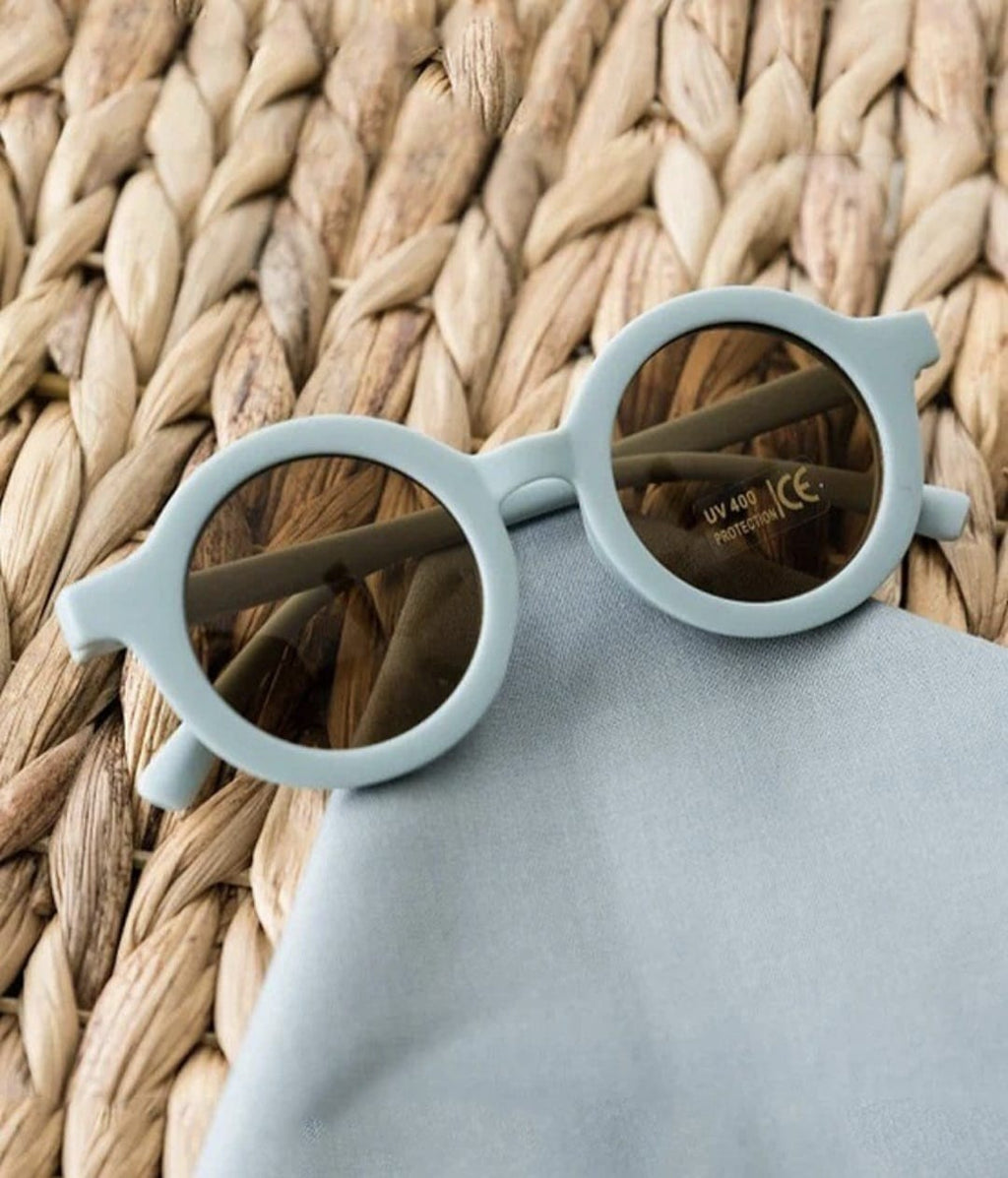 BABY ROUND PIRO Kids Sunglasses Sky Blue