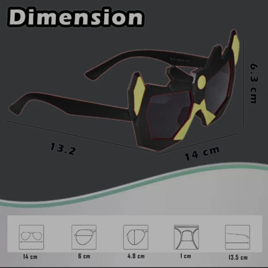 TRANSFORMER Kids Sunglasses BLACK