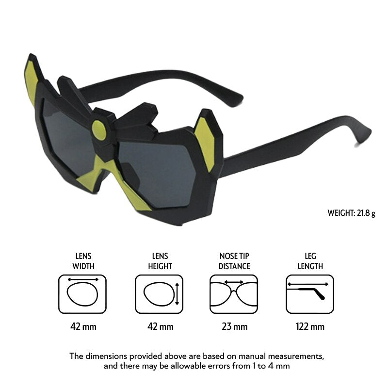 TRANSFORMER Kids Sunglasses BLACK