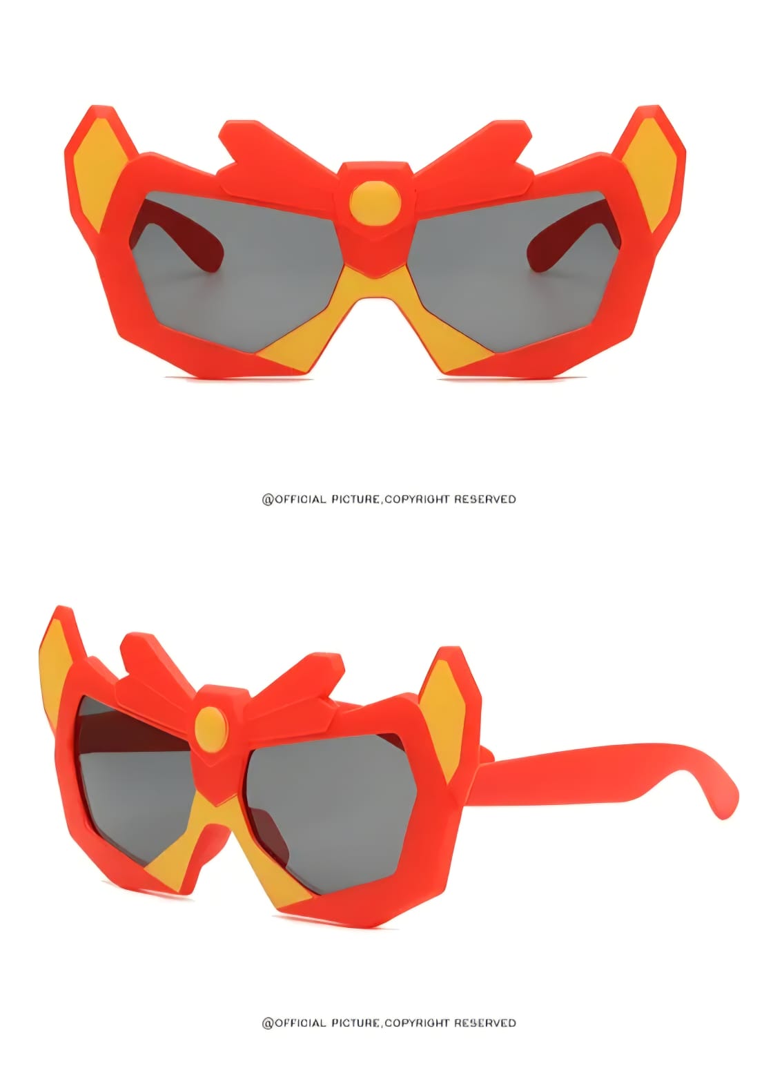 TRANSFORMER Kids Sunglasses RED