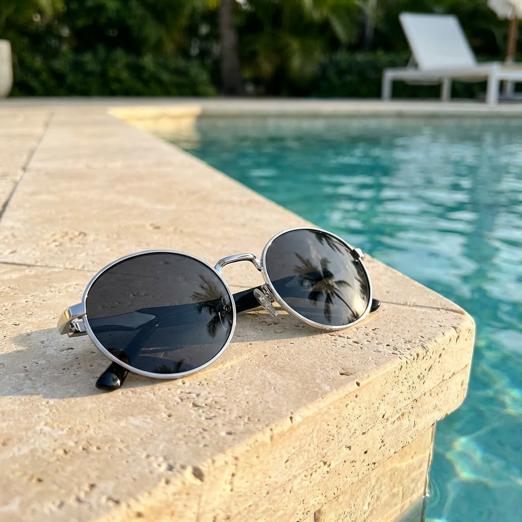 OVAL GOLD 6090 SLVR BLACK