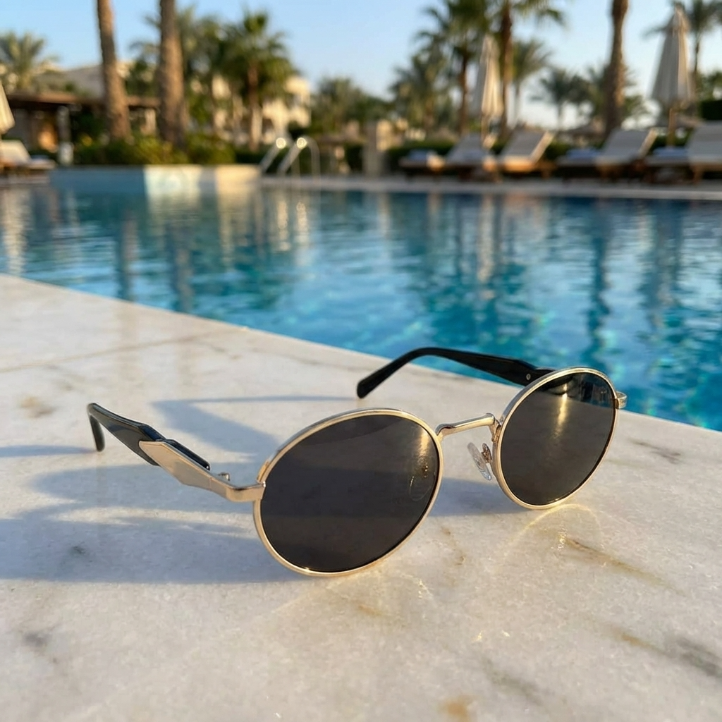 OVAL GOLD 6090 GOLD BLACK