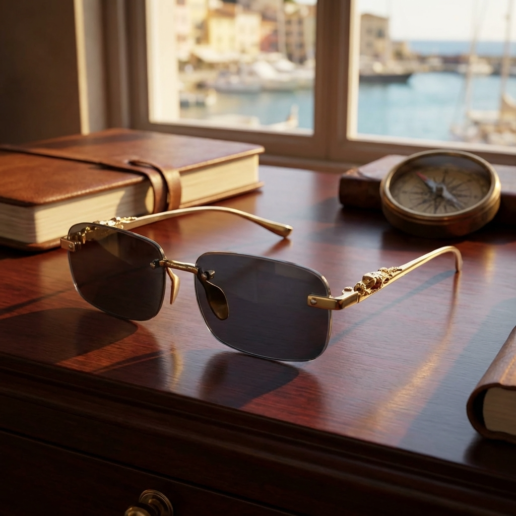 JAGUAR RIMLESS GOLDEN BLACK