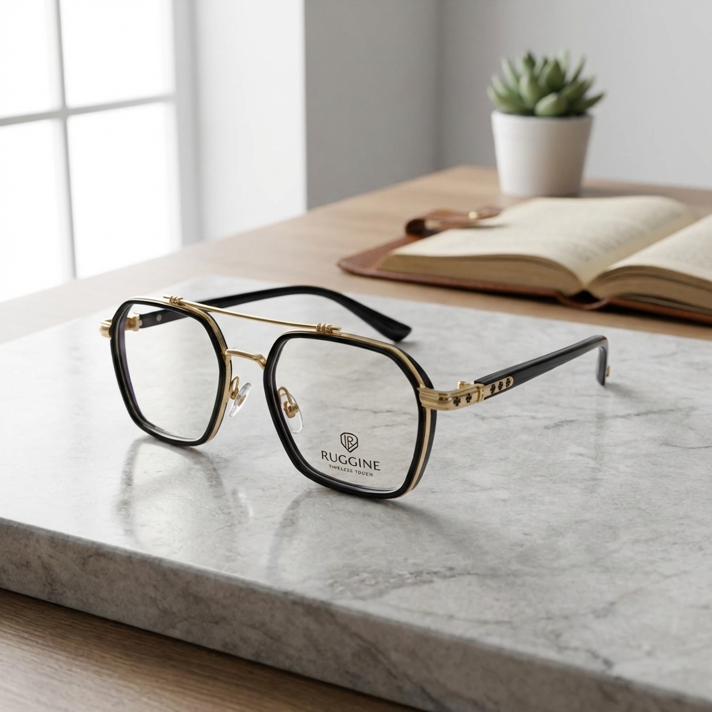 Royal Croc Golden Black Clear