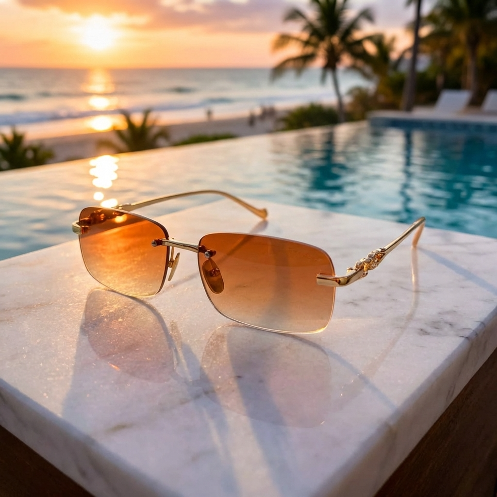 JAGUAR RIMLESS BROWN